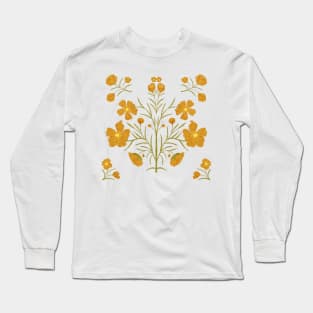 Lovely Buttercup Flowers Long Sleeve T-Shirt